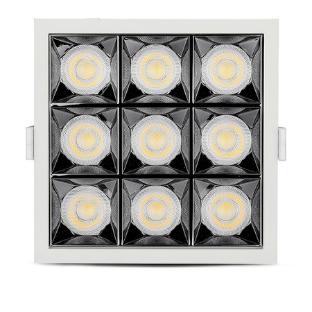 LED Spot 36W 4000K SMD SAMSUNG CHIP Čtvercové svítidlo VT-2-36 V-TAC