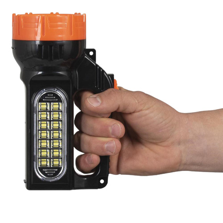 Svítilna Dobíjecí svítilna Workshop Solární LED 1.5W 150LM přední / 2.1W 500LM boční LB0169 LIBOX