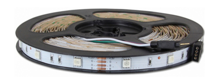 RGB LED pásek 12V 150LED 10mm IP20 5m