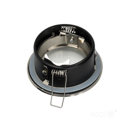 Halogenové zapuštěné bodové svítidlo GU10 Chrome Round Kobi pro zápustnou montáž