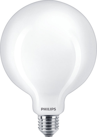 Globe E27 G120 LED žárovka 7W = 60W 806lm 2700K Teplá bílá Filament Milky PHILIPS