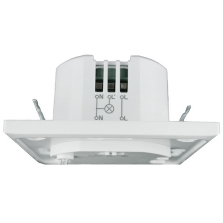 Mikrovlnný pohybový senzor 180° 15m vnitřní pro bílou plechovku