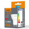 LED žárovka GU10 s reflektorem 5W = 36W 420lm 4000K neutrální bílá 120° Videx
