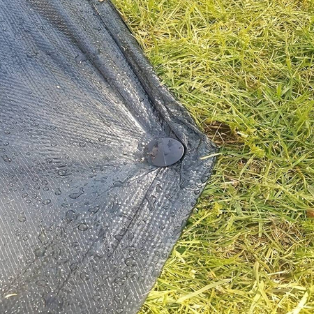 10x montážní kotva pro upevnění lemování Černá UNIBORD