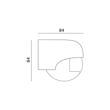 PIR detektor pohybu a soumraku LX40 180ST WHITE KOBI