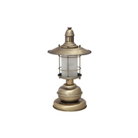E27 Hnědá průmyslová stolní lampa Sudan Rabalux
