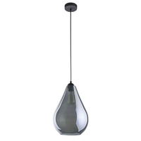 FUENTE Závěsné stropní svítidlo Black Graphite Modern E27 2326 TK Lighting