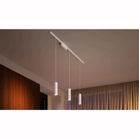 Perifo Lighting Rail Kit 1,5 m + 3x LED závěsné světlo 15,6 W CCT RGB Philips HUE Bluetooth White