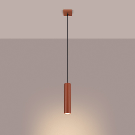 Stropní závěsné svítidlo Tuba Spot GU10 Ochre Red Carbon Deep Space SL.1630 Sollux