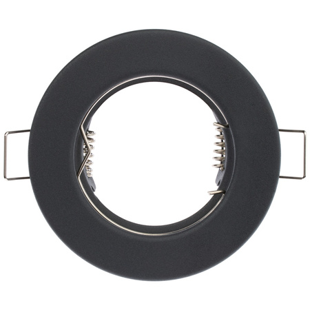 Halogenová Podhledové svítidlo GU10, MR16 Stálá Kulatá Grafitový Plech LUMILED