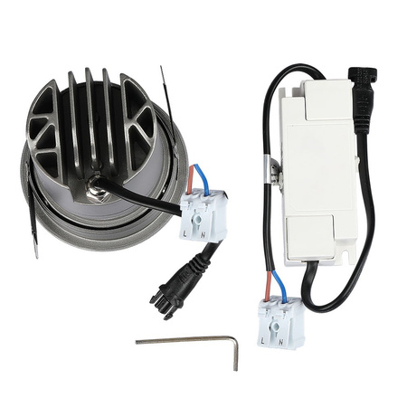 LED bodová montáž pod omítku 10W 3000K Mesh VT-2911 V-TAC