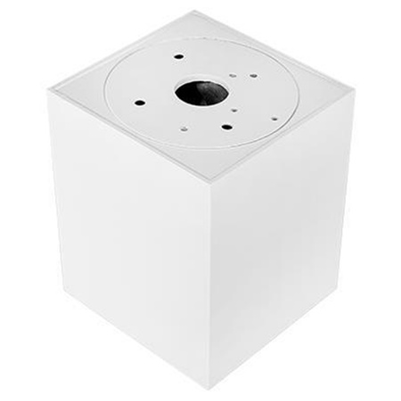 Halogenový reflektorový bodový reflektor GU10 Square White Masterled pro povrchovou montáž