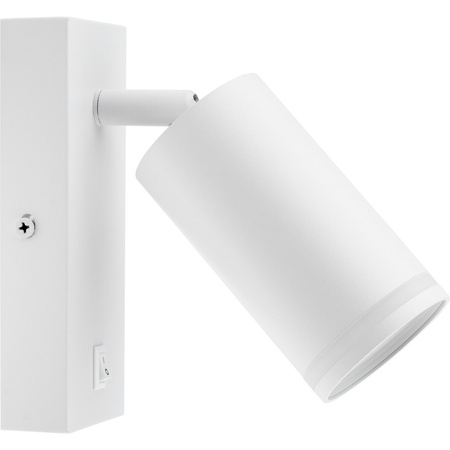 Nástěnné svítidlo GU10 RING s bílým vypínačem