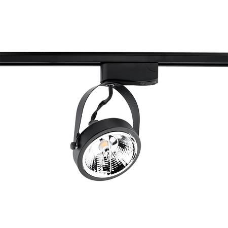 Osvětlovací lišta 1.5m + 3x reflektor lištový, GU10 AR111 Černá VICTUS LUMILED