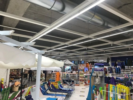 53W 6700lm 4000K neutrální stmívatelné stříbrné Trusys Ledvance Lineární páskové svítidlo