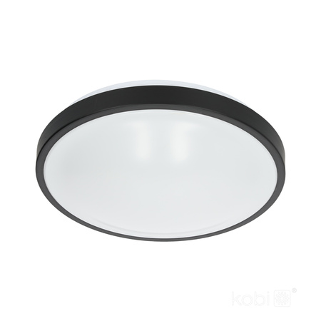 Stropní svítidlo Plafond LED ROMERO 2x E27 Black KOBI