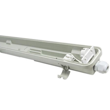 Hermetické LED svítidlo 1x 36W 120cm transparentní IP65