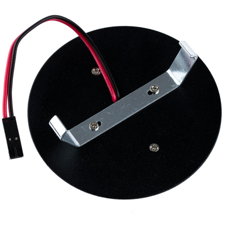 Schodišťové svítidlo LED 3W 200lm 4000K 12V DC Black RECTUS PROVERO