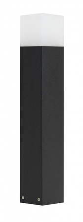 Venkovní stojací zahradní lampa POST Cube CB-580 BL E27 58cm Su-Ma