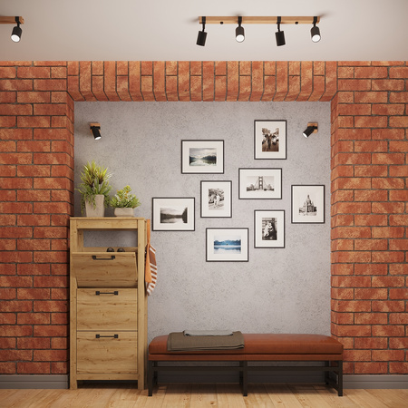 FAGER 4L 4xGU10 Spotlight Moving Black Skandinávské stropní svítidlo SOLLUX