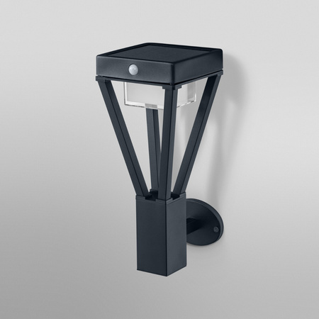 Nástěnné svítidlo solární nástěnné fasádní svítidlo 6W 550lm 3000K Pohybový senzor Endura STYLE SOL WALL LEDVANCE