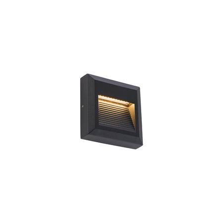 Venkovní zahradní lampa SIDEWALK LED 8148 IP54 1.6W 3000K zapuštěná černá Nowodvorski