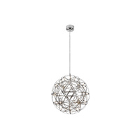 Stropní závěsné svítidlo 12W 3000K Chrome Moderní Eudora Rabalux