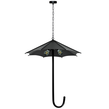 Stropní závěsné svítidlo Lustr 3xE27 UMBRELLA Black - GOLDLUX (Polux)