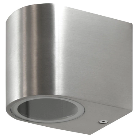 LED zahradní nástěnné svítidlo GU10 BOSTON GOLDLUX (Polux) OVAL SATIN