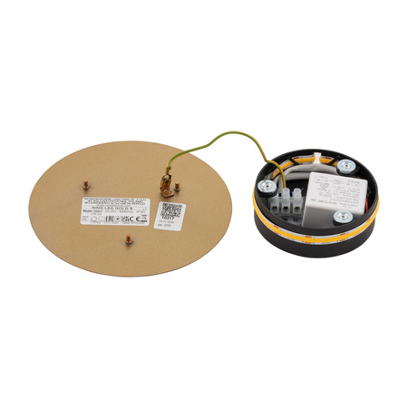 Nástěnné svítidlo LED 7W 60lm 3000K Warm Gold Modern RING LED S 10317 Nowodvorski