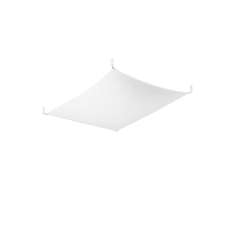 Svítidlo pro povrchovou montáž LUNA 1 2xG13 9W 3000K Plafond Minimalistický obdélníkový bílý SOLLUX