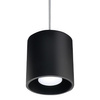 ORBIS GU10 Závěsné stropní svítidlo LED černé SOLLUX