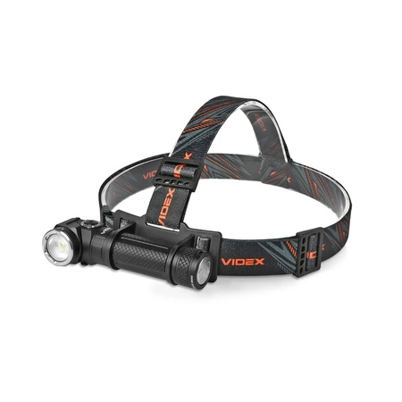 Ruční LED svítilna 10W 1000lm 8 Tyb USB-C Vodotěsné IP66 Videx