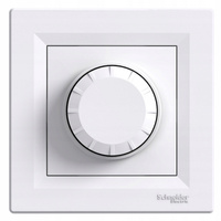 Stmívač s funkcí schodišťového spínače a rámem IP20. zapuštěný SCHNEIDER ASFORA