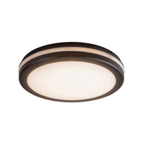 Venkovní zahradní stropní svítidlo 28W 2450lm 3000-6500K CCT IP54 černé Moderní svítidlo Rabalux