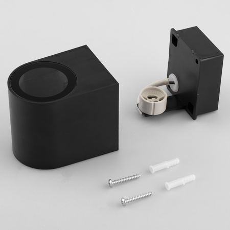 Zahradní nástěnná lampa GU10, Černá ALLIUM LUMILED