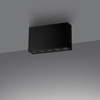 Stropní svítidlo SOLE LED 11W 4000K 1168lm Plafond Black Minimalist SOLLUX