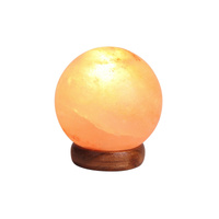 Kamenná sůl E14 15W 90lm 2700K oranžová boho ozónová stolní lampa 4093 Rabalux