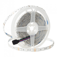 LED pásek SMD 5050 14,4W/m 60LED/m 12V Vícebarevný RGB IP63 Roll 5m Ecolight