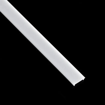 Krytka pro nástěnný nábytkový profil KM48, Mléčná 1m LUMILED
