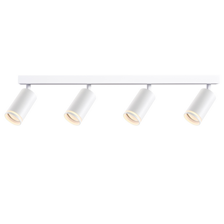 LED PARIS 4 x GU10 White GOLDLUX (Polux) LED stropní/stěnové světelné pásky