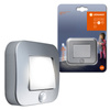 Nightlux Hall LED noční lampa Silver 0.25W 14lm 4000K IP54 Ledvance Pohybový senzor