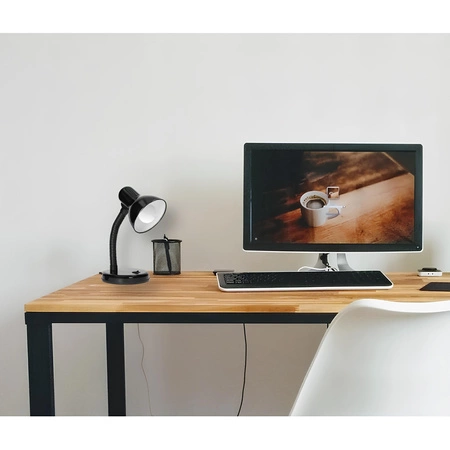 Stolní lampa Stolní nastavitelné školní noční světlo E27 Fupi černá