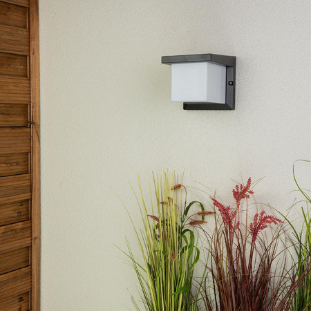 Zahradní nástěnná lampa E27, čtvercový LEVIS LUMILED