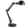 Stolní stolní lampa Školní kancelářská noční lampa Nastavitelná E14 Černá Pixa Kanlux
