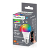 LED žárovka E27 A65 15W = 100W 1500m RGB CCT Stmívatelná Inteligentní TUYA WiFi SMART SAYO LUMILED