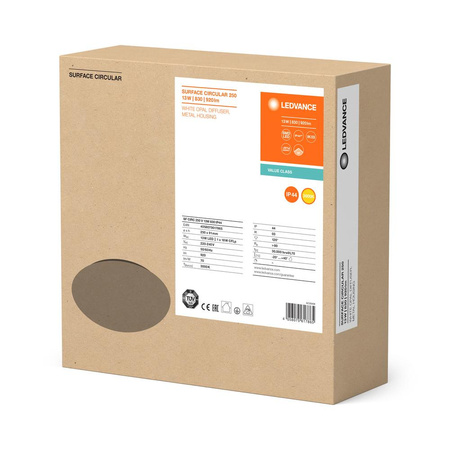LED stropní svítidlo SURFACE CIRCULAR 25 cm 13W 920lm 3000K IP44 LEDVANCE