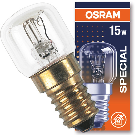 Halogenová žárovka E14 15W 85LM 230V pro SPECIÁLNÍ TROUBU T OSRAM Trouba