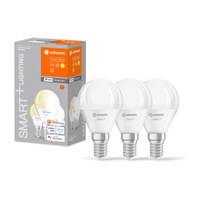 3x LED žárovka E14 P40 4.9W 470lm 2700K Teplá bílá SMART+ WiFi stmívatelná minižárovka LEDVANCE