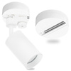 LUMILED HUMA RAIL KIT WHITE + SAGI RAIL SPOTLIGHT WHITE